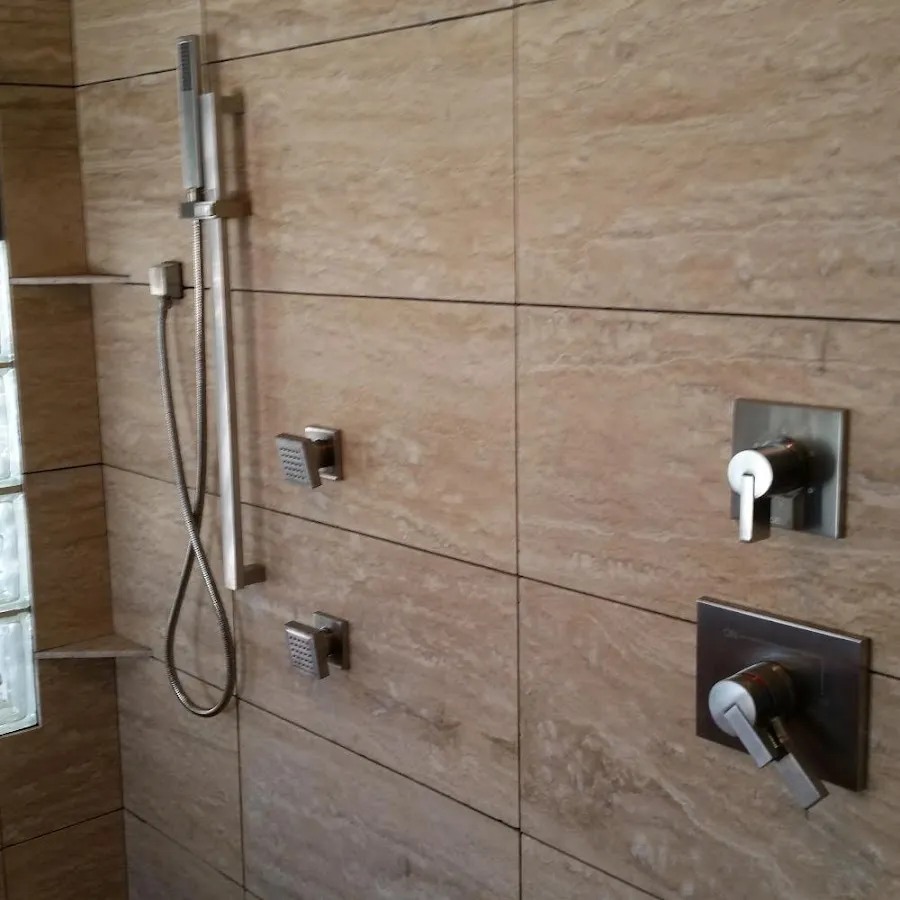 Shower fixture installation for Water Heater Replacement in Sioux City